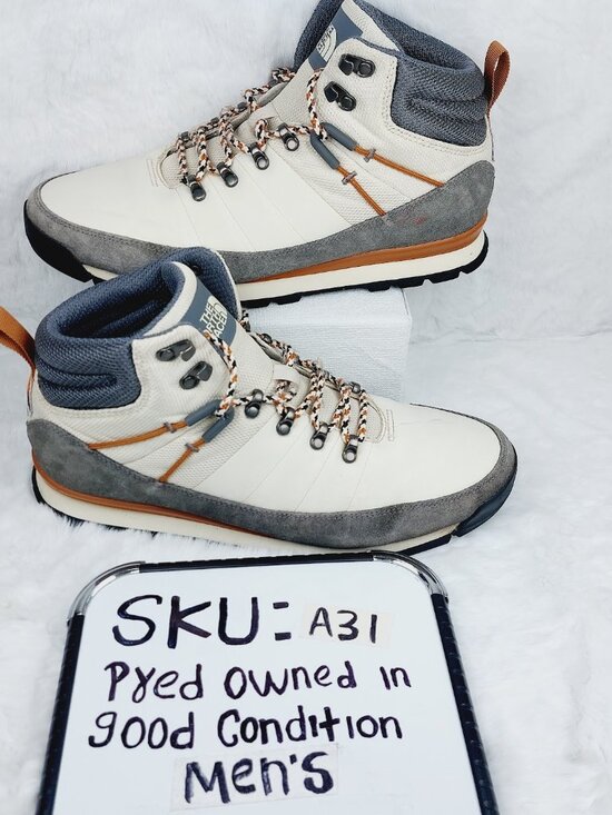 The North Face Men\'s Gray White Back-To-Berkeley IV Winter Hiking Boots Sz 11.5 main image 5